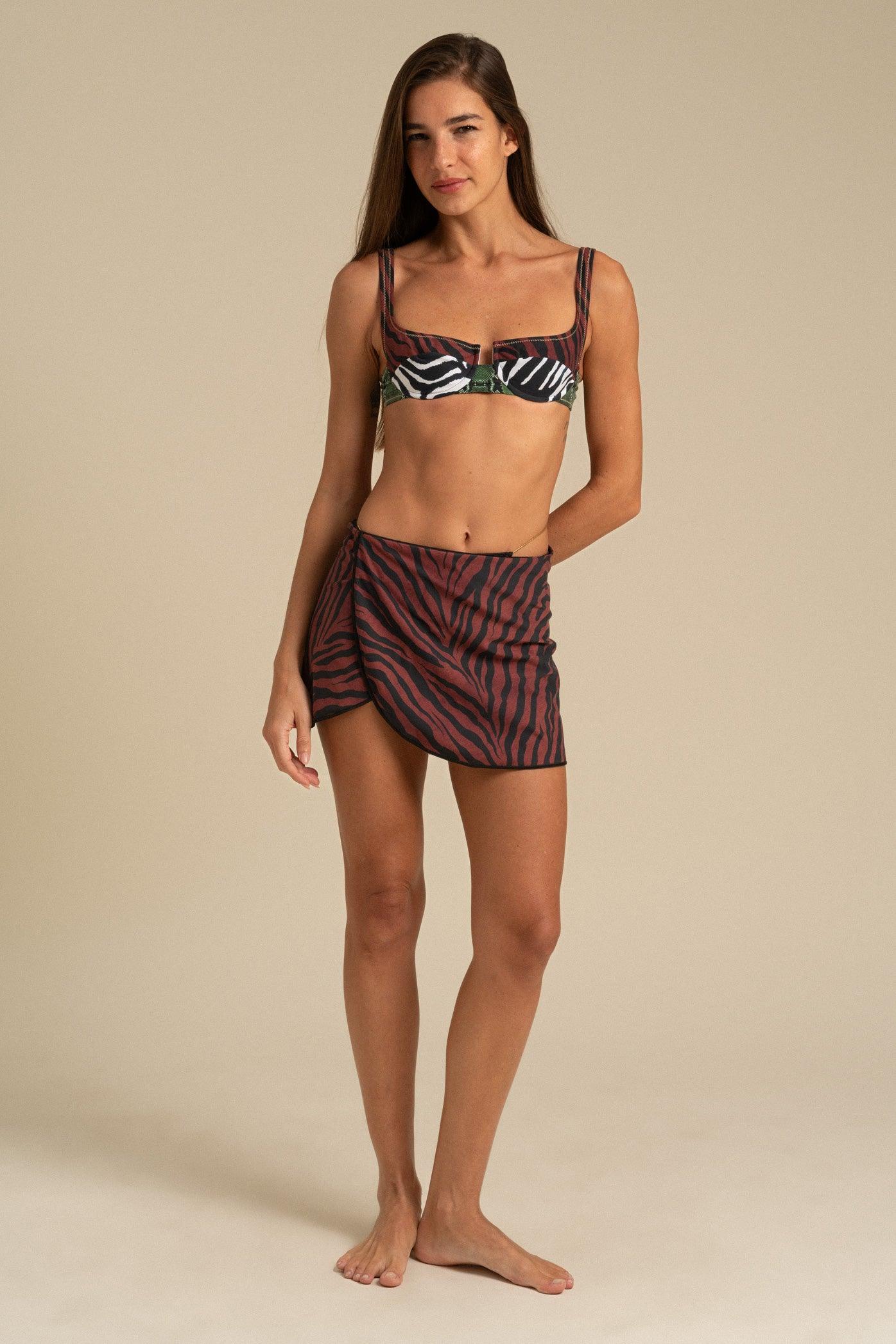 Reina Olga Ciclone Wrap Skirt Presa