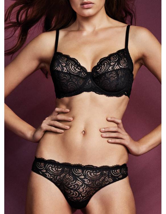 Lormar Reggiseno Sfoderato in pizzo leavers - Frizzante Sfoderato Outlet