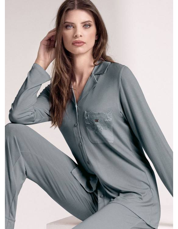 Lormar Pigiama aperto - Serie SATÈN Saldi