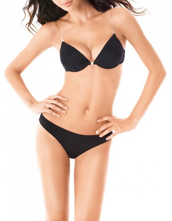 Lormar Reggiseno multiposizione Push Up Joker 18 in microfibra In Linea
