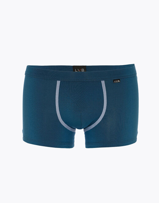 Lovable Boxer Enriched Plain Cotton Modal in cotone e modal, ottanio Italy