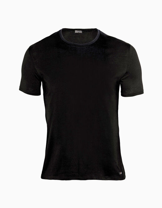 Lovable T-shirt girocollo Supima Premium Cotton in cotone elasticizzato, nero Convenienza