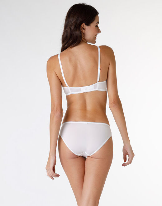 Lovable Reggiseno con ferretto Stylish Lace in pizzo elastico e microfibra, bianco Presa