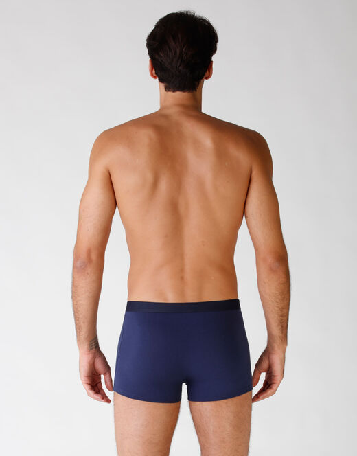 Lovable Boxer in cotone elasticizzato, confezione x4 blu Moda