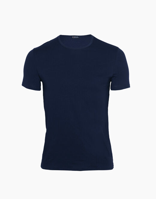 Lovable T-Shirt girocollo Cotton Stretch in cotone elasticizzato, blu Qualità