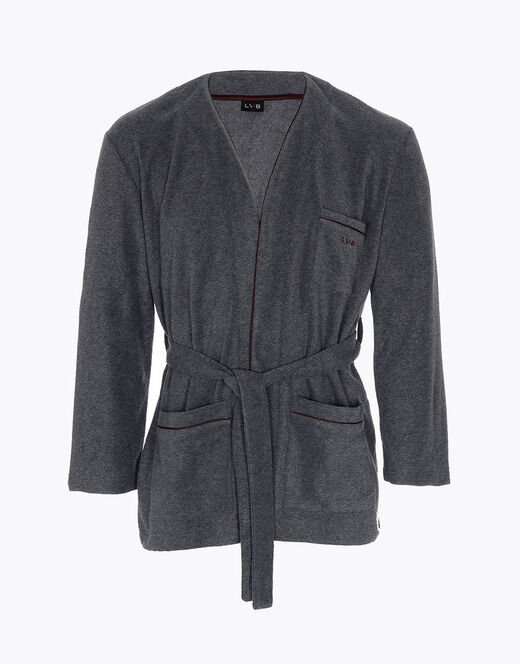 Lovable Giacca da camera, grigio melange scuro Vendita