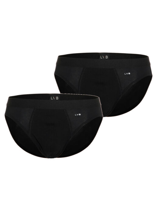Lovable Bipack slip in cotone elasticizzato, nero Acquista Ora