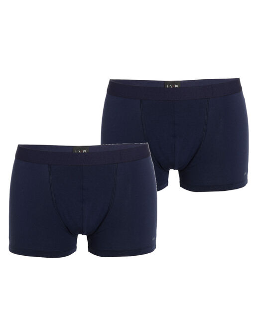 Lovable Bipack boxer in cotone elasticizzato, blu Promozione Limitata