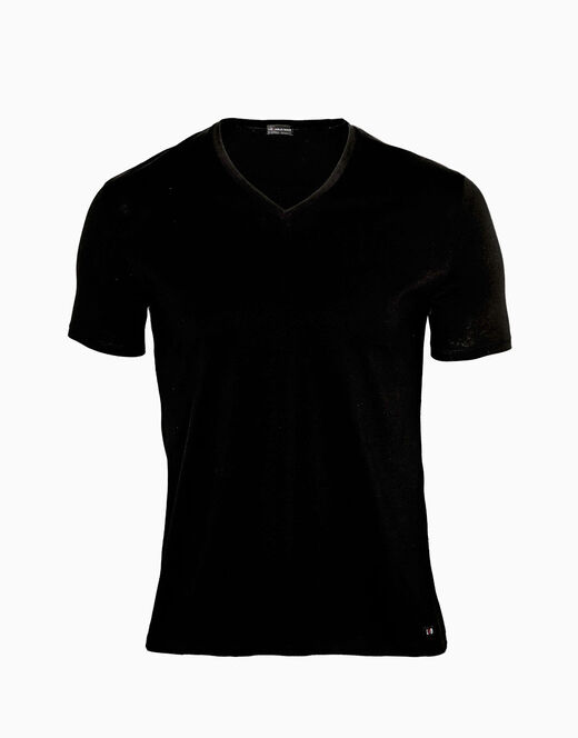 Lovable T-Shirt uomo con scollo a V profondo Supima Premium Cotton, nero Affare Del Giorno