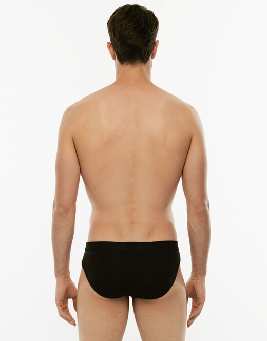 Lovable Slip mini BiPack Cotton Stretch in cotone elasticizzato, nero Online