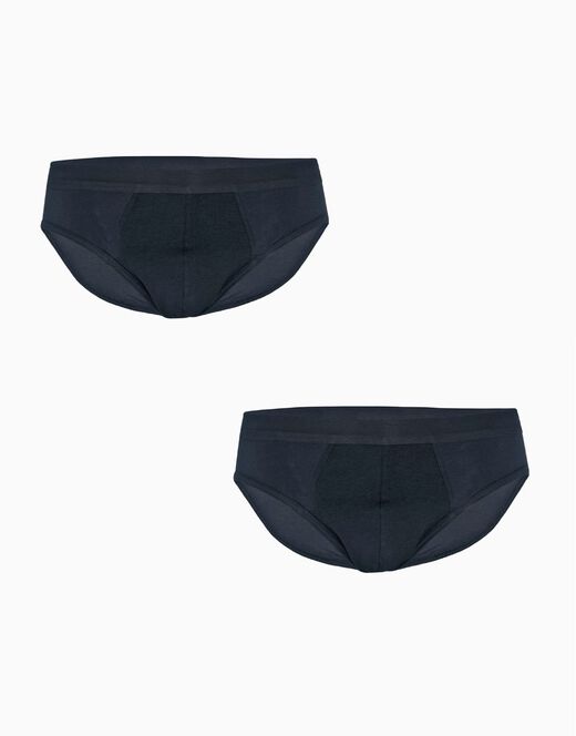 Lovable Slip mini BiPack Cotton Stretch in cotone elasticizzato, nero Online