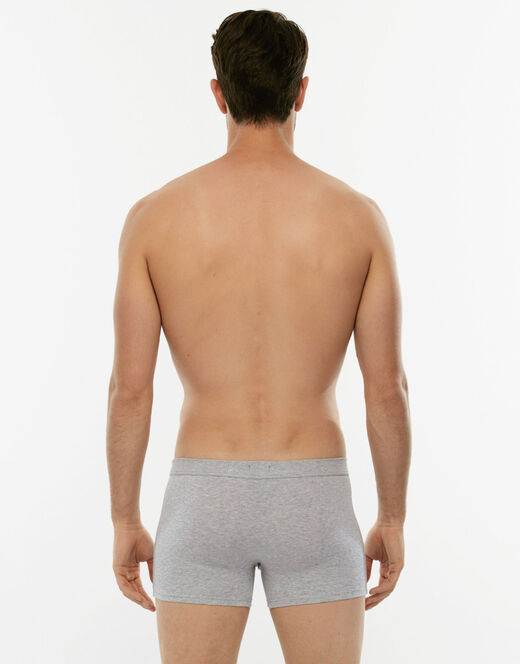 Lovable Boxer Bipack Cotton Stretch In cotone elasticizzato, grigio melange Moda