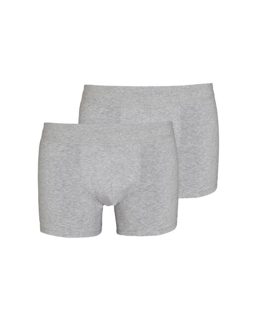 Lovable Boxer Bipack Cotton Stretch In cotone elasticizzato, grigio melange Moda