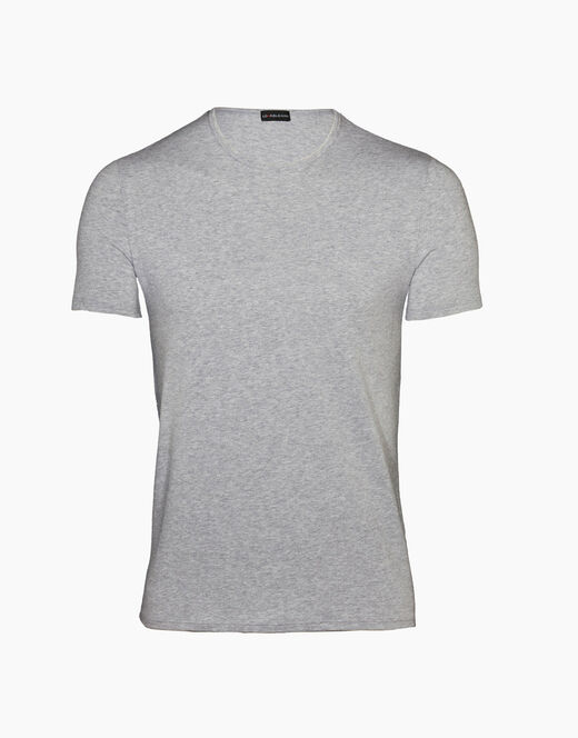 Lovable T-Shirt girocollo Cotton Stretch in cotone elasticizzato, grigio Italia