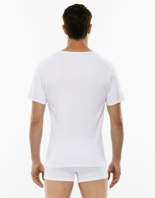 Lovable T-shirt girocollo 100% cotone Pure Cotton, bianco Promozione