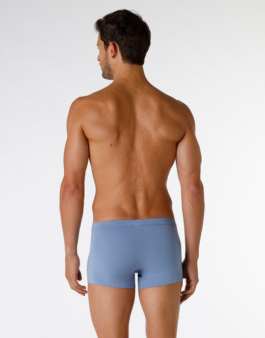 Lovable Boxer Enriched Plain Cotton Modal in cotone e modal, azzurro polvere Promozione Limitata