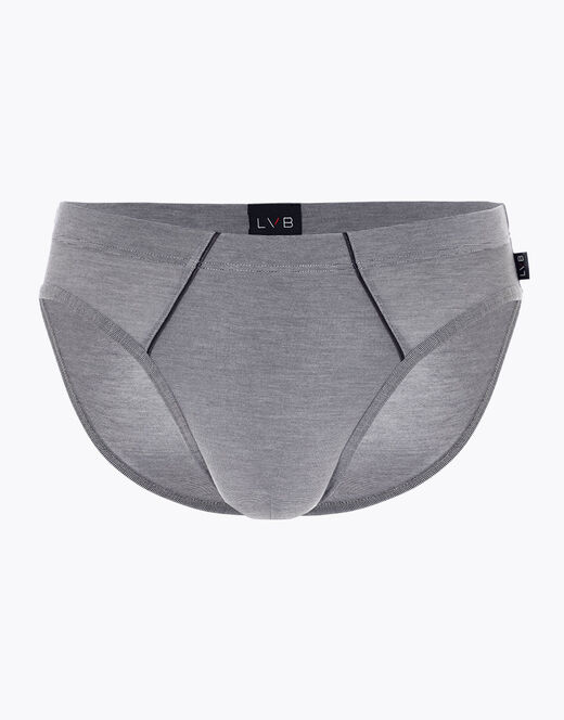 Lovable Slip Micromodal Fil a Fil, grigio melange Convenienza