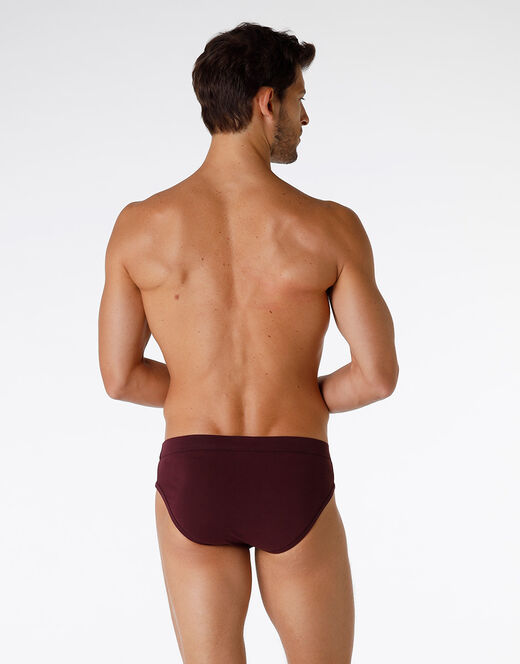 Lovable Slip in cotone Dynamic Cotton, bordeaux Saldi