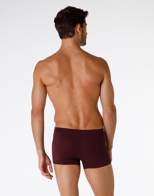 Lovable Boxer in cotone Dynamic Cotton, bordeaux In Saldo
