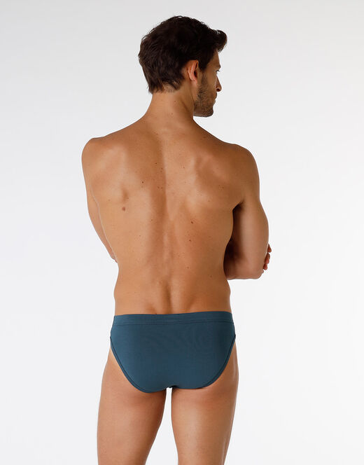 Lovable Slip Enriched Plain Cotton Modal in cotone e modal, ottanio Nuova