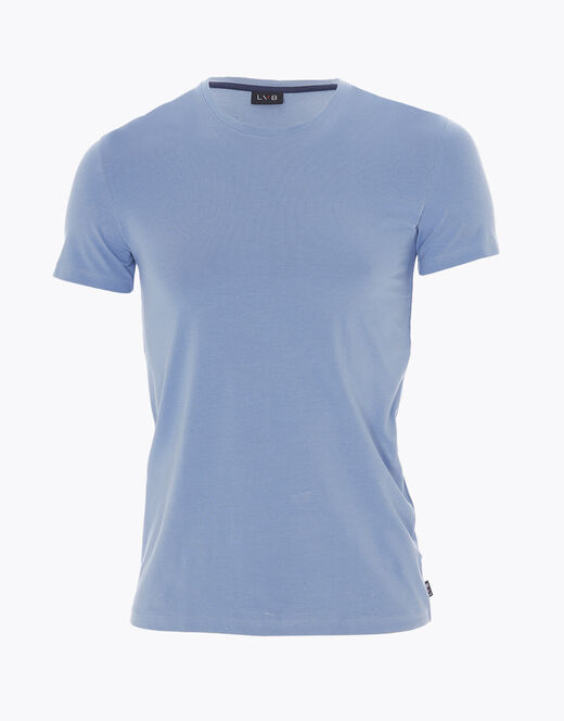 Lovable T-shirt uomo in Stretch Cotton - Azzurro Polvere Qualità Garantita