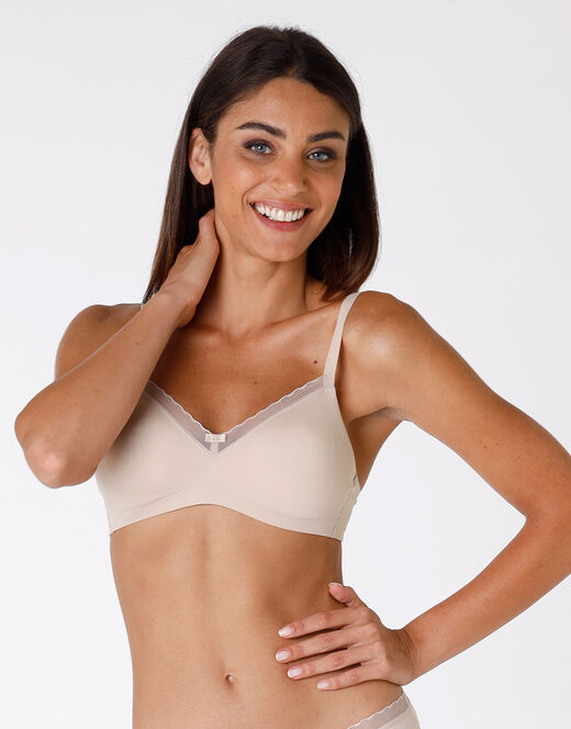 Lovable Reggiseno senza ferretto My Daily Comfort in microfibra, skin Presa
