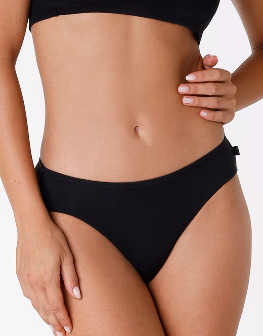 Lovable Slip Lovely vita bassa nero in cotone modal vellutato Affare Del Giorno
