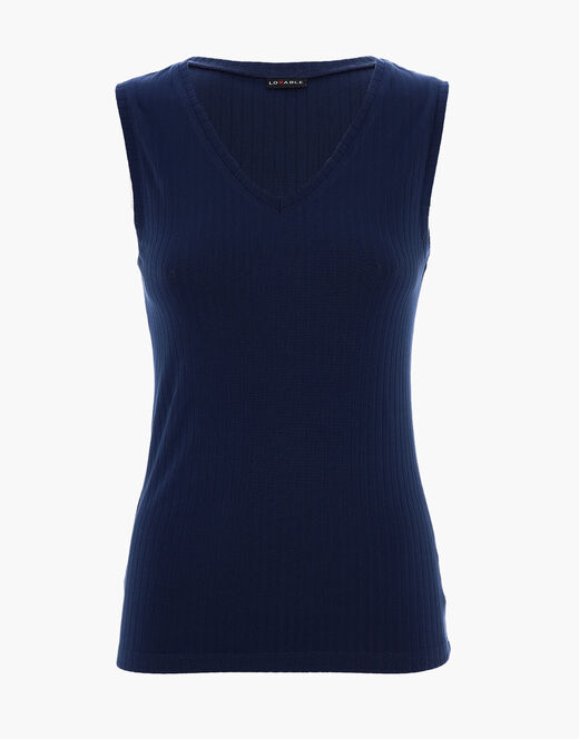 Lovable Canotta Basic Soul con scollo a V, blu scuro Online