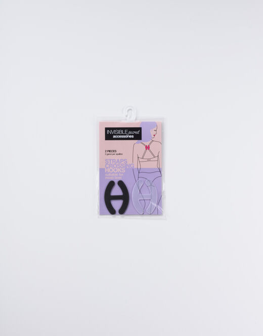 Lovable Ganci per spalline Invisible Secret, confezione x2 nero e trasparente In Saldo
