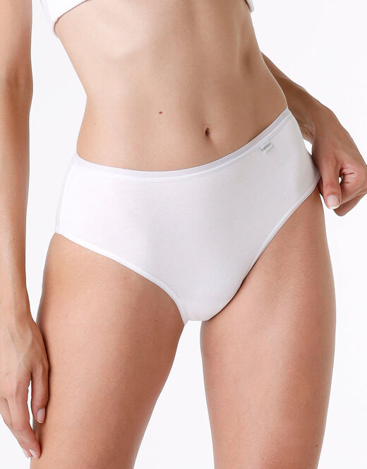 Lovable Slip midi lovely in cotone modal, bianco In Linea