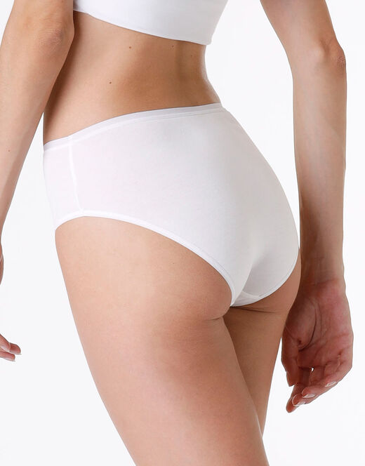 Lovable Slip midi lovely in cotone modal, bianco In Linea