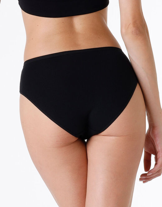 Lovable Slip midi lovely in cotone modal, nero Ultimi tre giorni