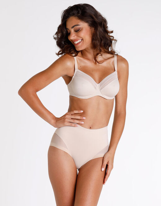 Lovable Reggiseno con ferretto senza imbottitura Shaping New Fit in microfibra, skin Saldi