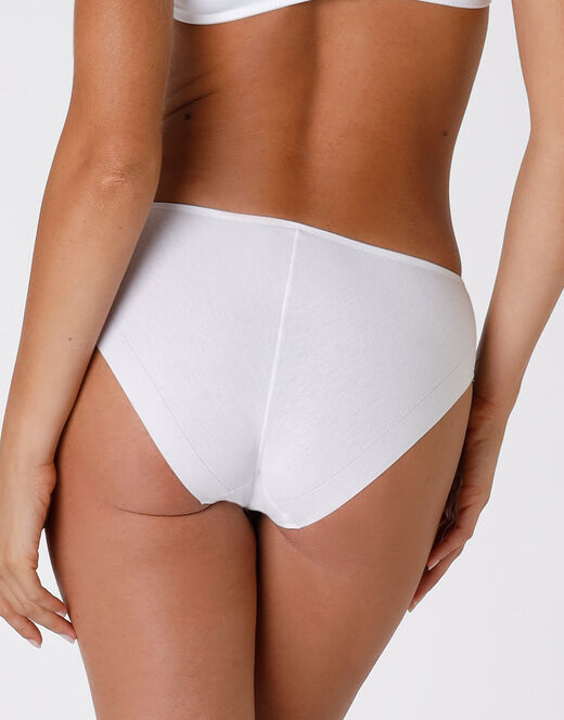 Lovable Slip midi Invisible Cotton bianco in cotone. Massima invisibilità Hotsell