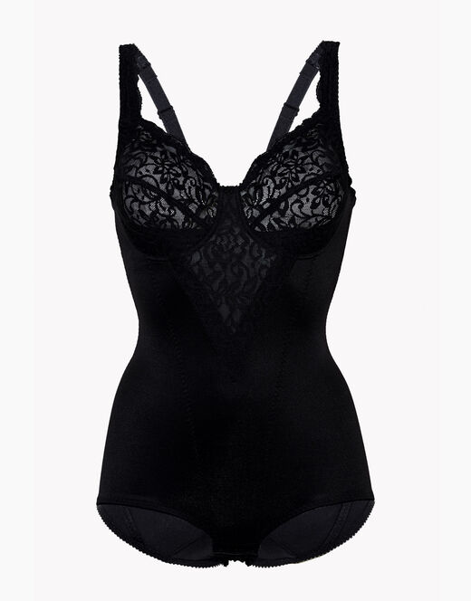 Lovable Body senza ferretto Lov’Ring alta contenitività in pizzo, nero Fino al 60% di sconto