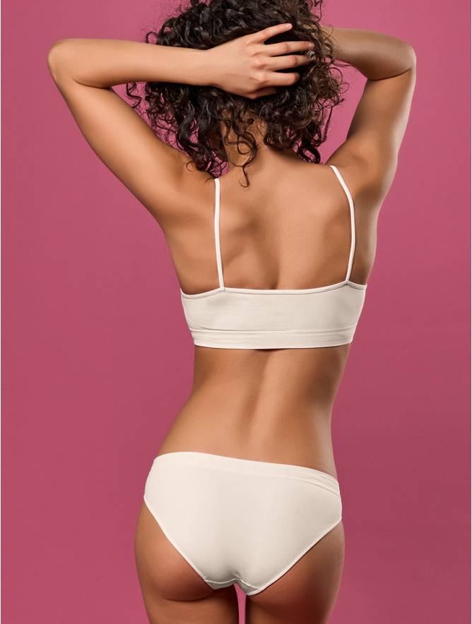 Luigi di Focenza SLIP DONNA VITA ALTA IVORY Vendite Flash