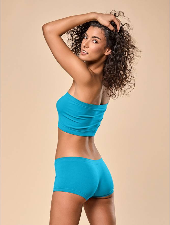 Luigi di Focenza SHORTY DONNA CLASSIC TURCHESE Promozione Limitata