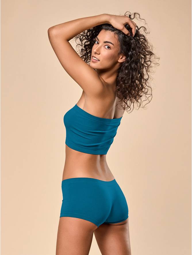 Luigi di Focenza SHORTY DONNA CLASSIC PETROLIO Prezzo Ridotto