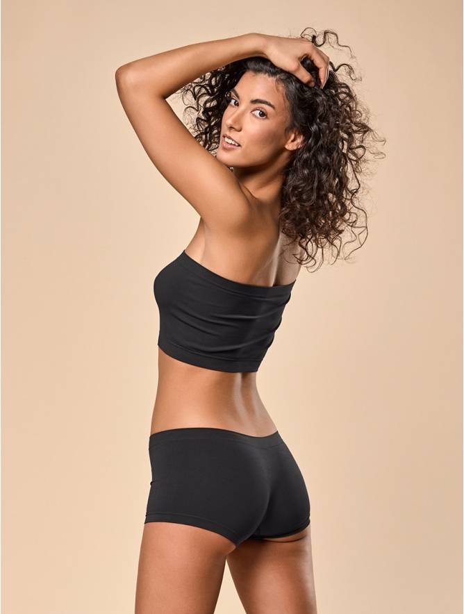 Luigi di Focenza SHORTY DONNA CLASSIC NERO Presa