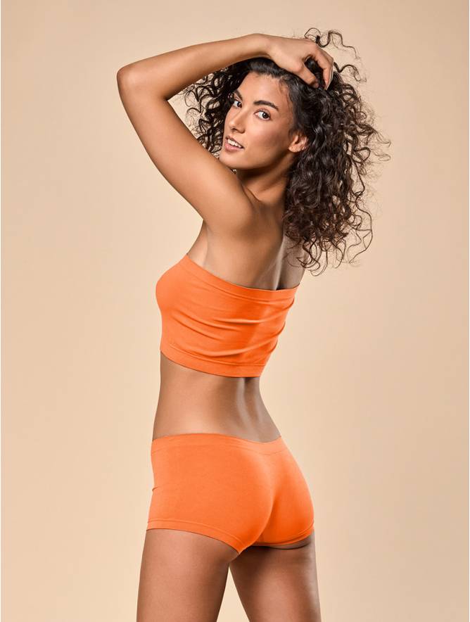 Luigi di Focenza SHORTY DONNA CLASSIC ARANCIO FLUO' Economico