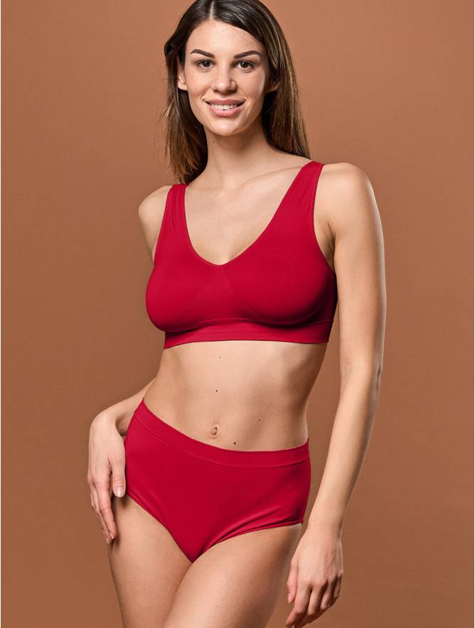 Luigi di Focenza SLIP DONNA MIDI ROSSO Promozione