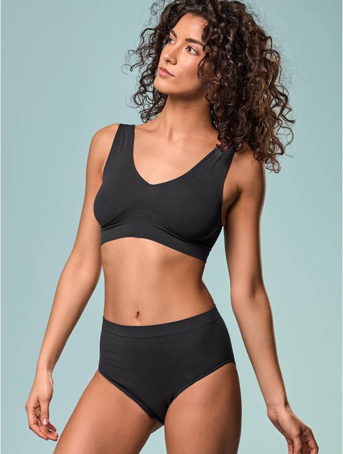 Luigi di Focenza SLIP DONNA MIDI NERO Qualità Garantita