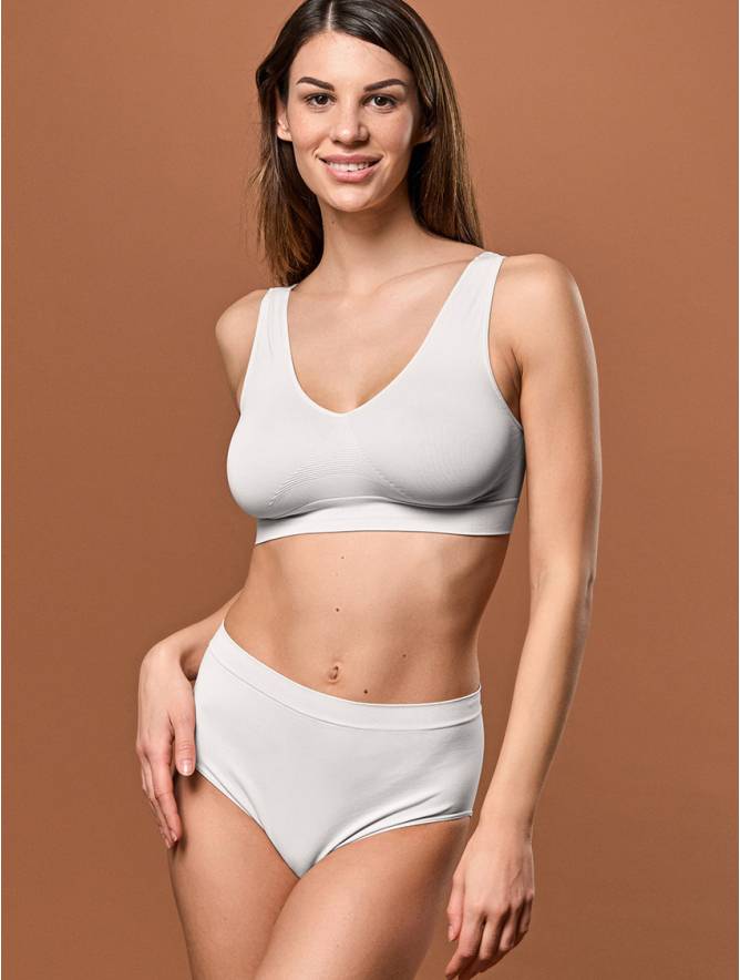 Luigi di Focenza SLIP DONNA MIDI BIANCO Promozione Limitata