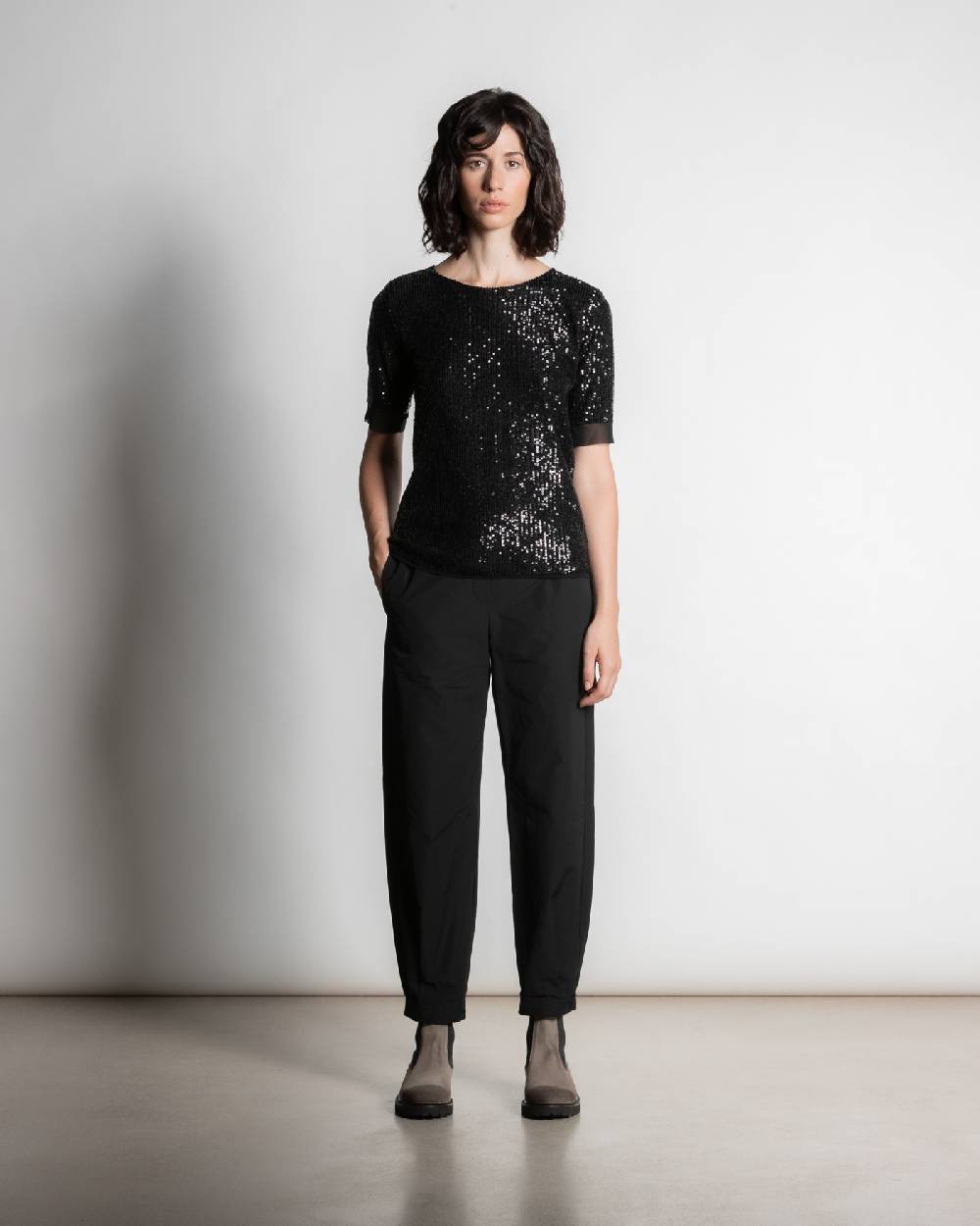 Rialto 48 T-SHIRT CON PAILLETTES Moda