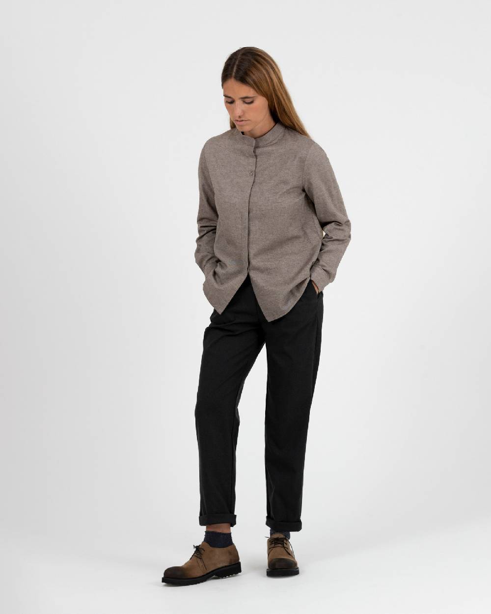 Rialto 48 CAMICIA CON BOTTONE SWAROVSKI Negozio