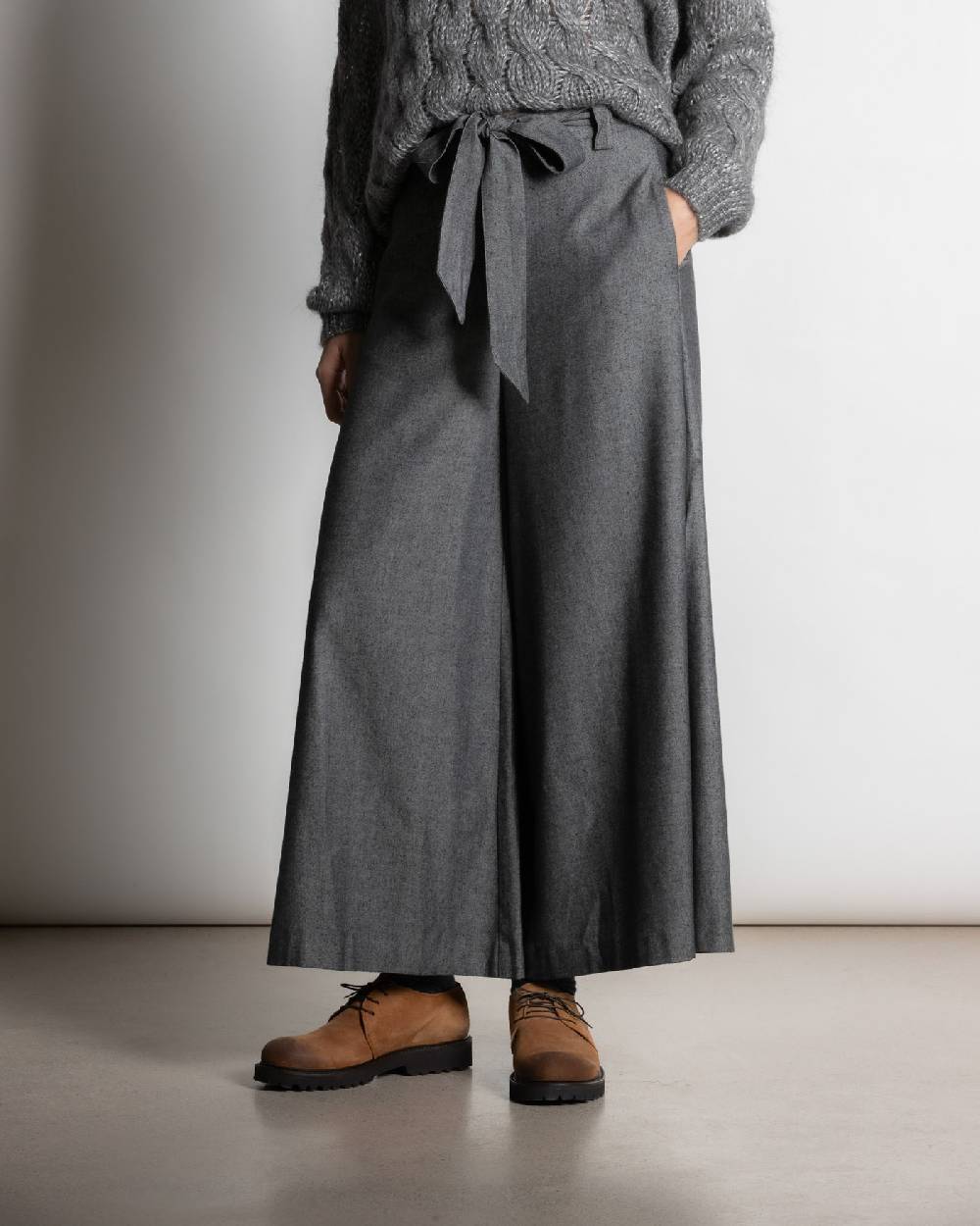 Rialto 48 PANTALONE A GAMBA LARGA Economico