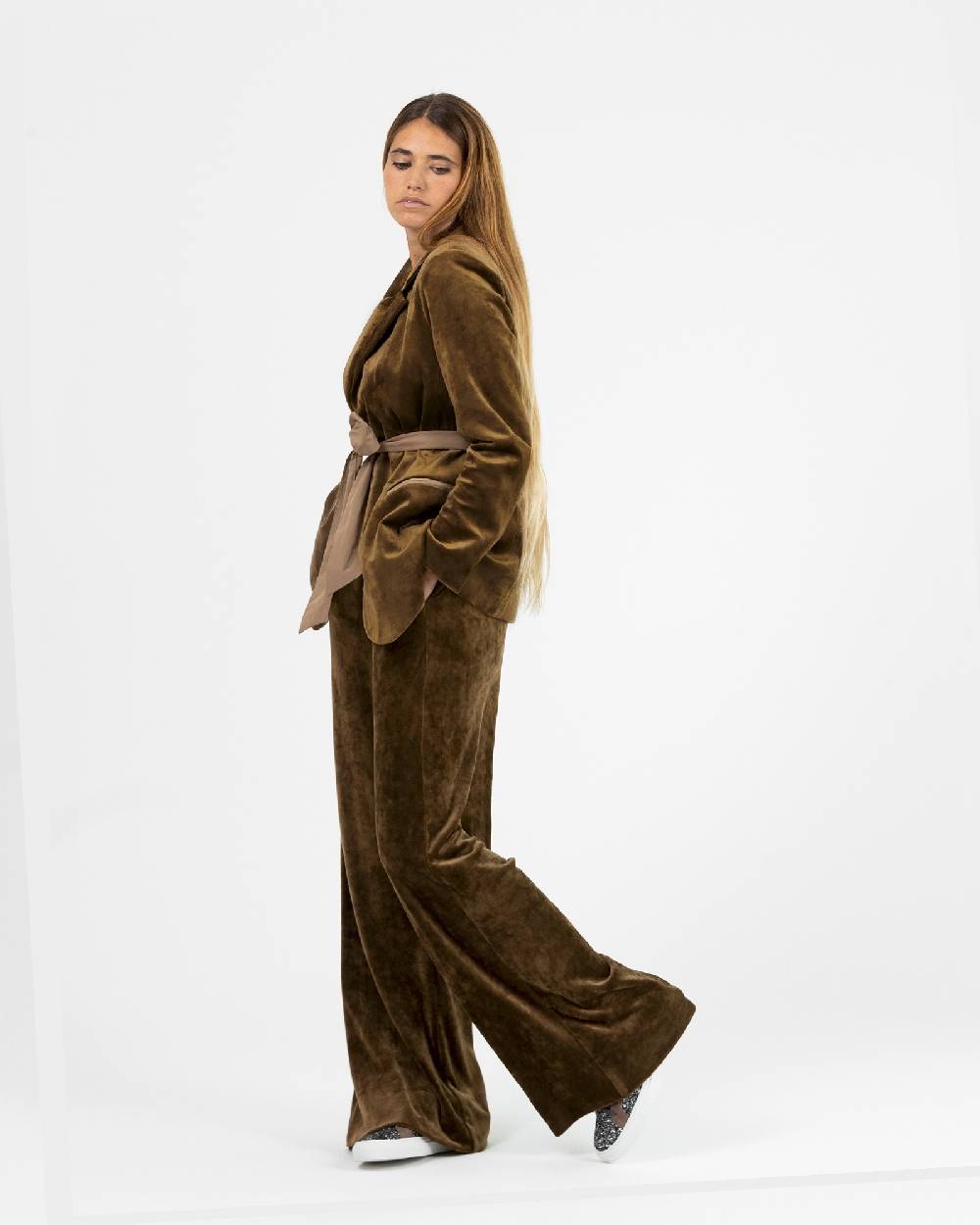 Rialto 48 PANTALONE IN VELLUTO Spedizione Gratuita