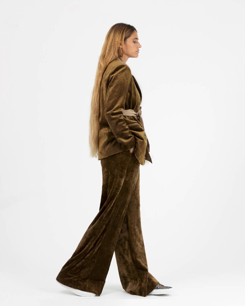Rialto 48 PANTALONE IN VELLUTO Spedizione Gratuita