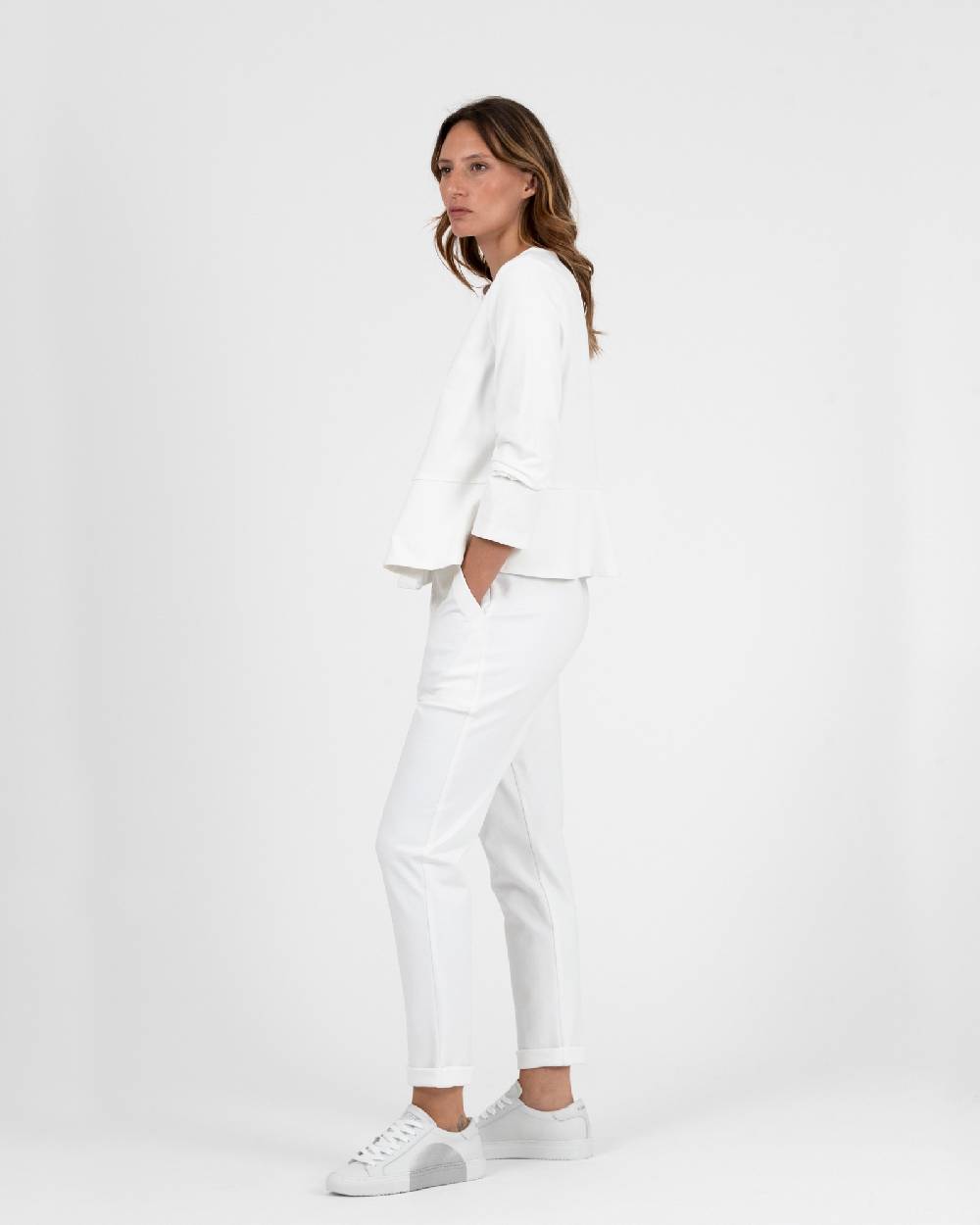 Rialto 48 BLUSA CON FASCIA Qualità