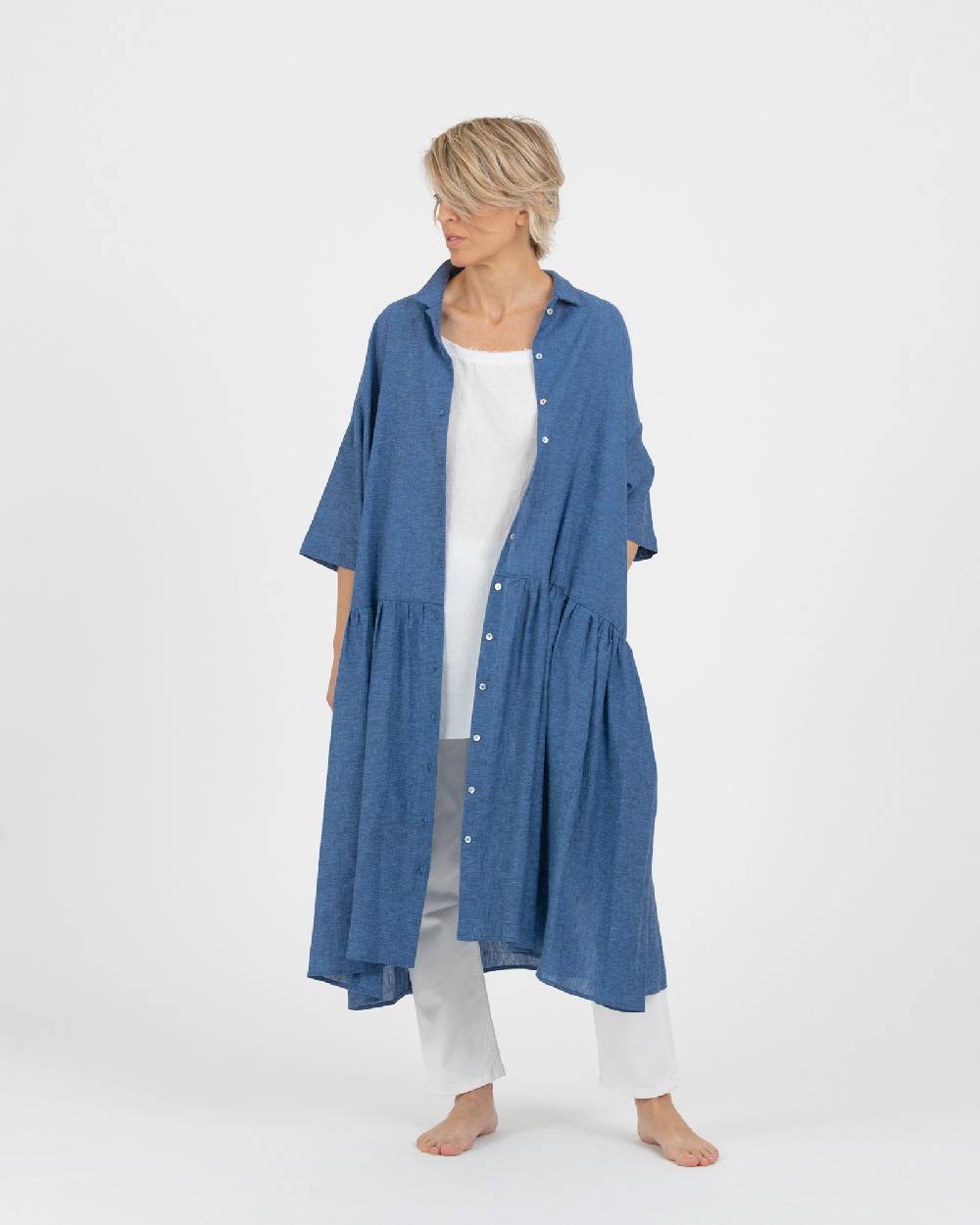 Rialto 48 VESTITO CHEMISIER Sconto